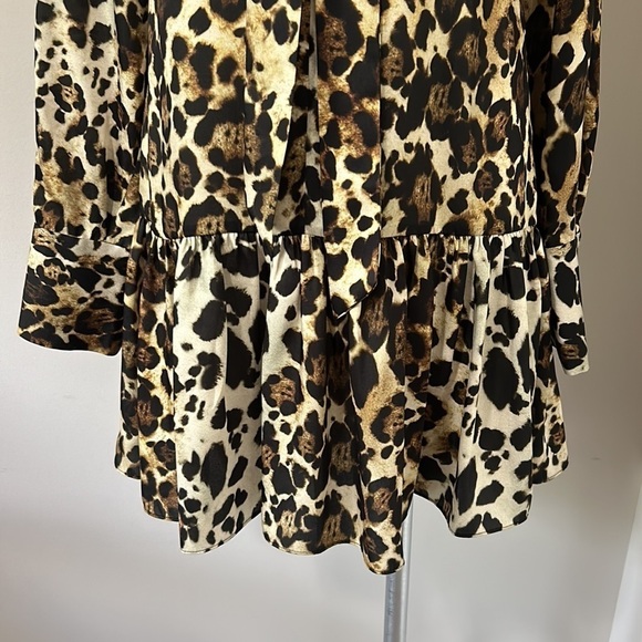 Alexis Leopard Print Dress XS - Picture 8 of 15